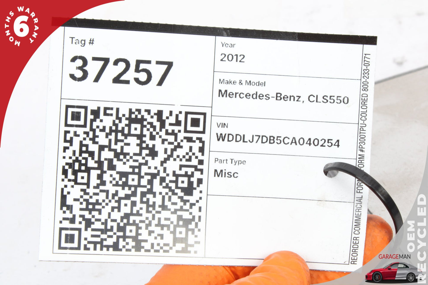 07-14 Mercedes CLS550 W218 Voice Communication Control Module 1669003400 OEM