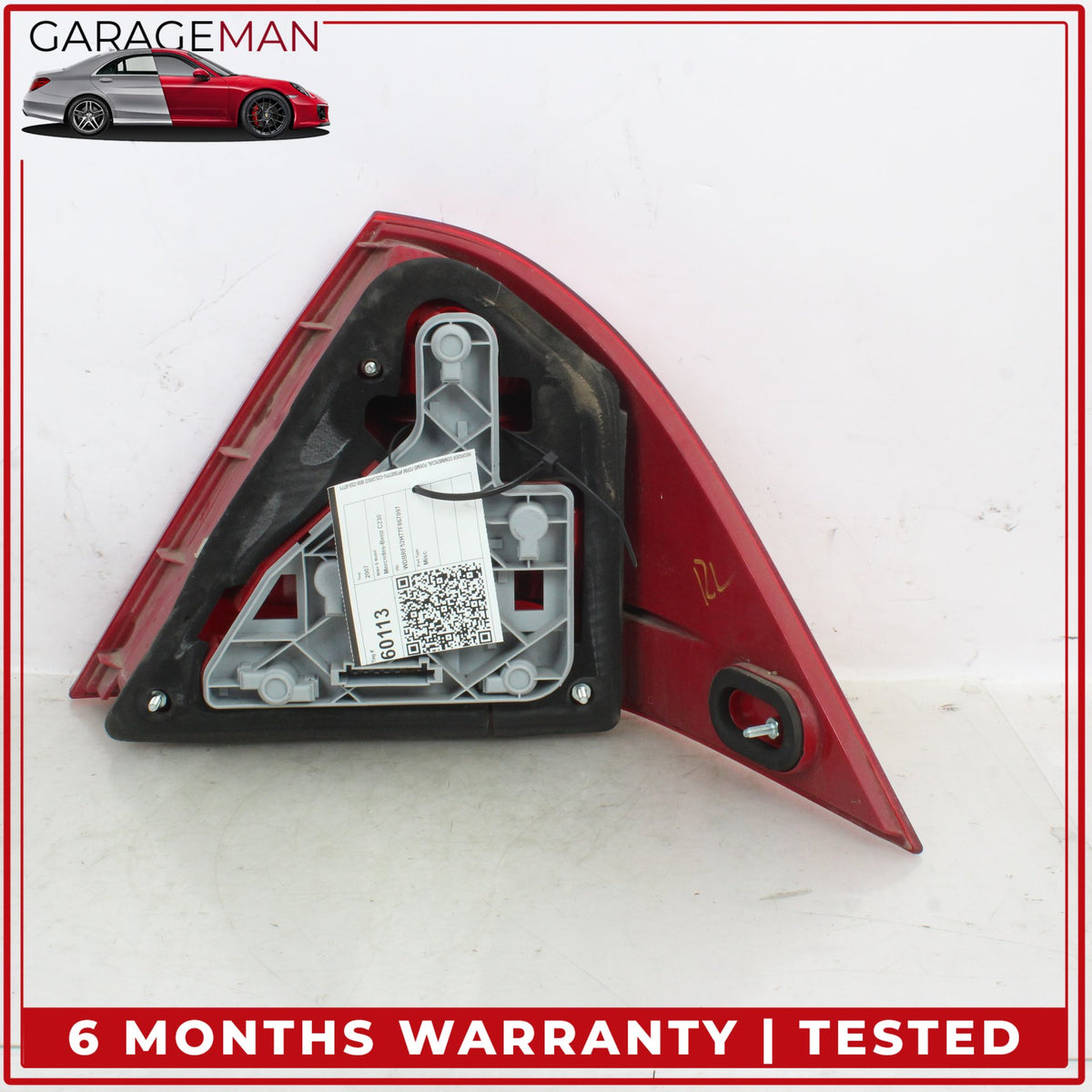 2005-2007 Mercedes-Benz C230 W203 Rear Left Side Tail Light Lamp 2038203364 OEM