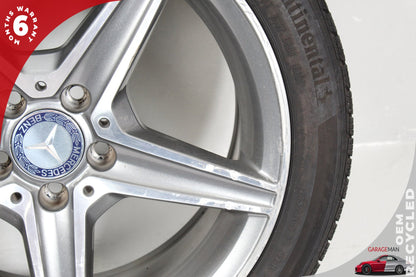 2015-2018 Mercedes W205 C300 Rear Wheel Tire Rim 8.5Jx18H2 ET49 2054011200 OEM