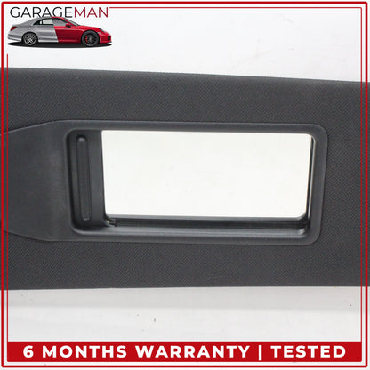 2011-2016 BMW 550i 528i 535i Front Left Driver Side Sun Visor Sunvisor Black OEM