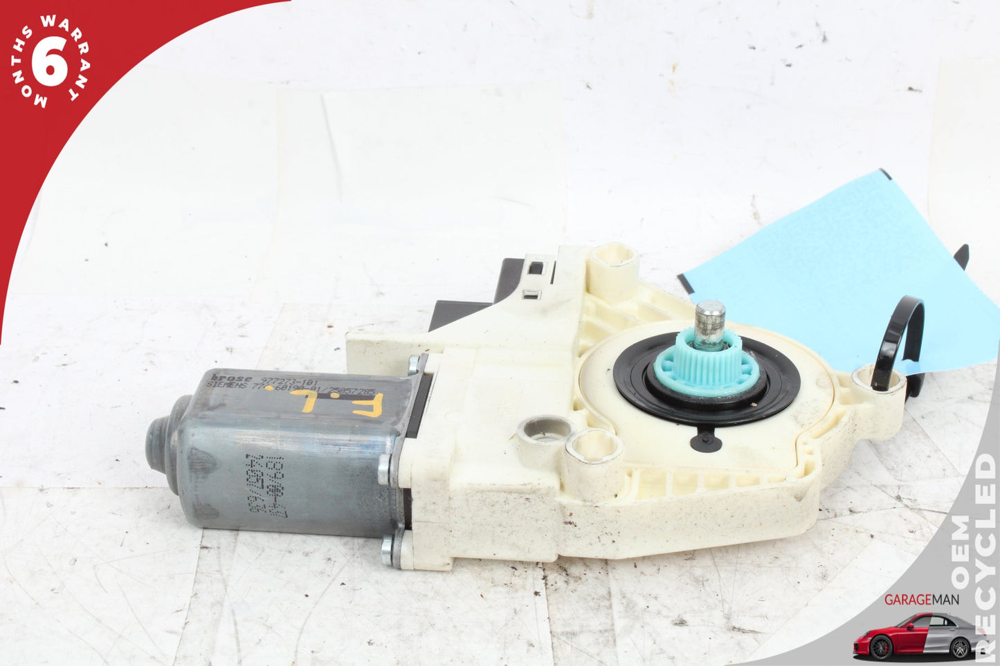2007-2015 Audi Q7 Front Left Driver Side Window Regulator Motor 4L0959801B OEM