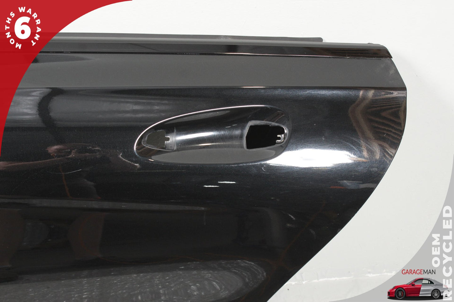 2014-2019 Mercedes W117 CLA45 AMG Rear Left Side Door Shell Panel Black OEM