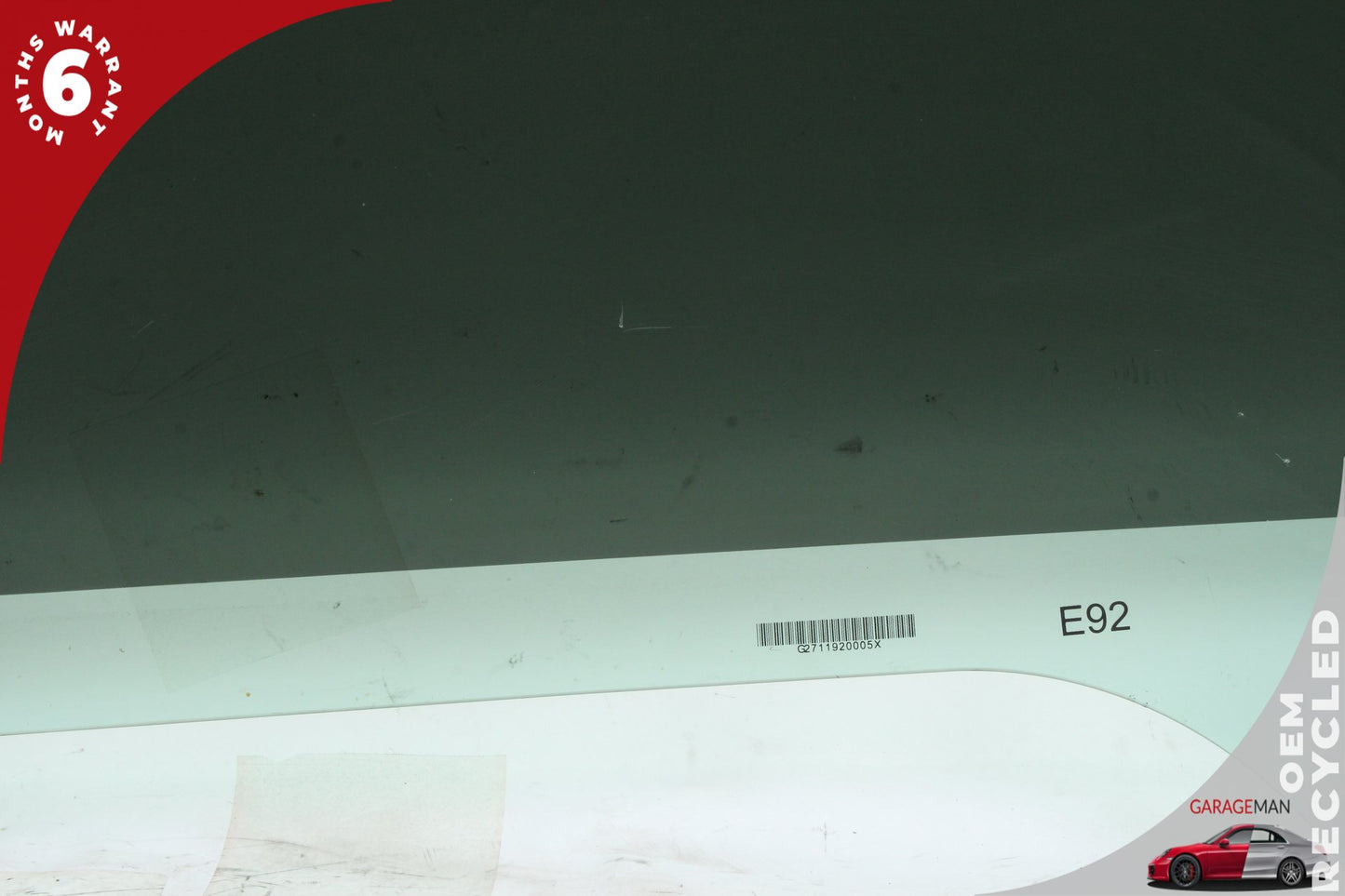 2007-2013 BMW 335is Coupe Front Right Passenger Side Door Window Glass OEM