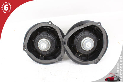 2011-2018 Audi A8 Rear Right & Left Side Door Audio Sound Speaker Set 4H0035411