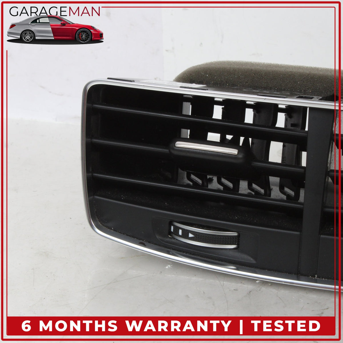 2011-2018 Audi A8 Rear Lower Center Consle AC A/C Air Vent 4H0819203F OEM