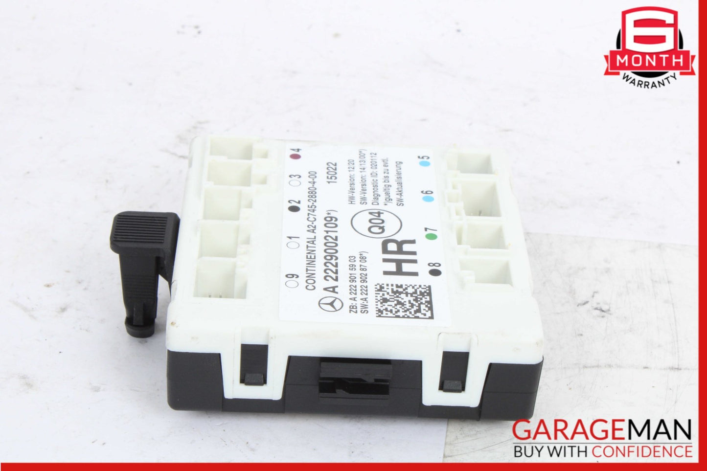 2015-2023 Mercedes-Benz C300 Sedan Rear Right Door Control Module 2229002109 OEM