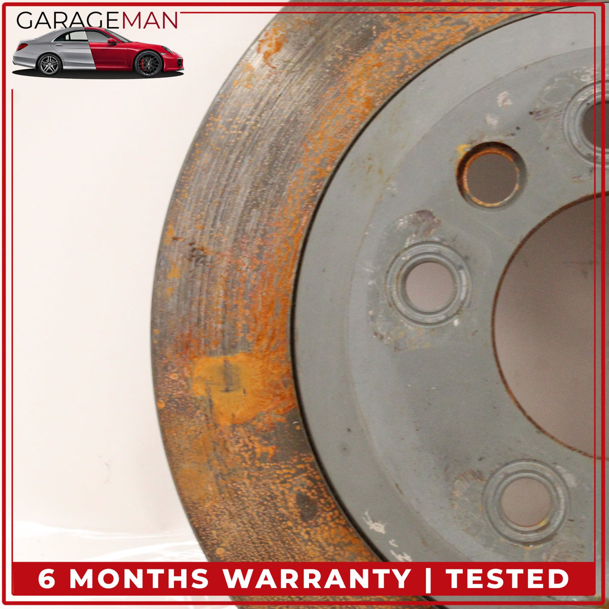2003-2018 Porsche Cayenne 955 Rear Left and Right Side Brake Rotor Disc Set OEM
