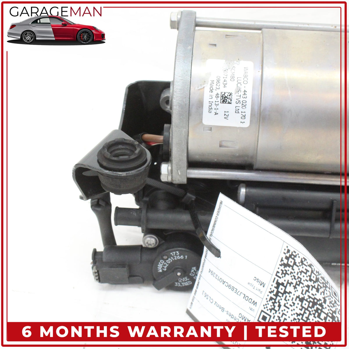 2012-2018 Mercedes W218 CLS550 Airmatic Air Suspension Compressor Pump OEM