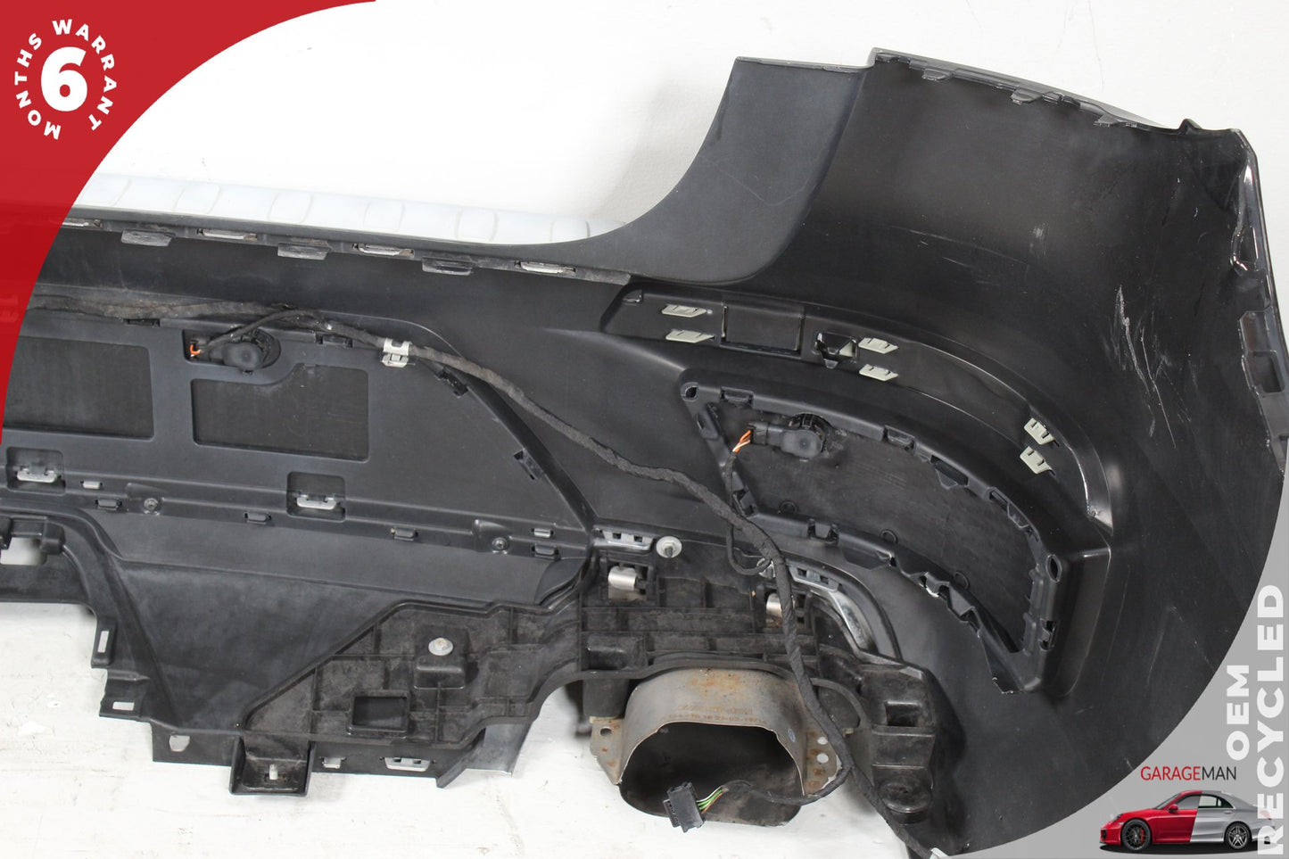 2013-2016 Mercedes-Benz GL550 X166 SUV Rear Bumper Cover Assembly Black