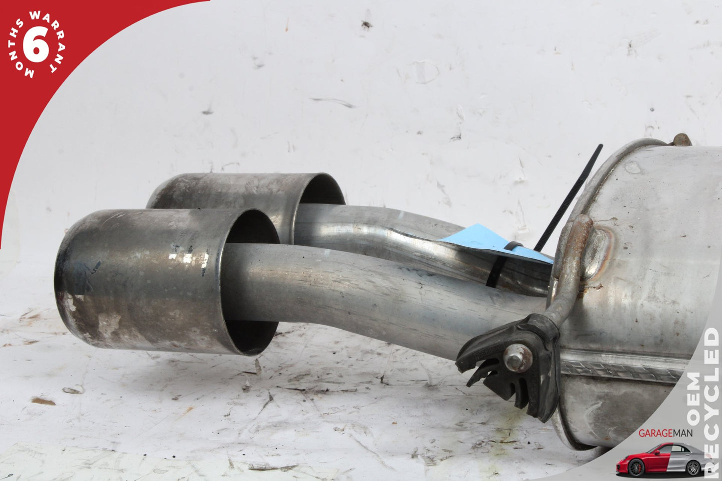 2009-2015 Mini Cooper Exhaust Muffler Pipe End Section w/ Twin Tips 2756514 OEM