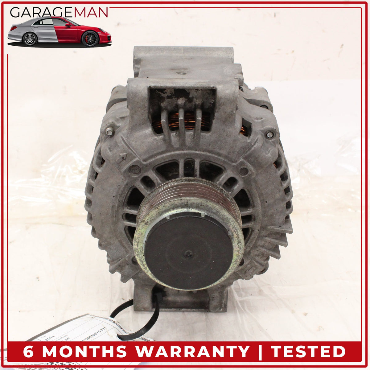 2012-2015 Audi A6 3.0L Engine Motor Alternator Generator 14V 180A 06E903018M OEM