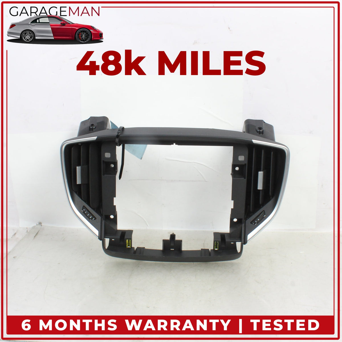 2017-2022 Maserati Ghibli M157 Dash Center AC Air Vent Trim Cover 670066392 OEM