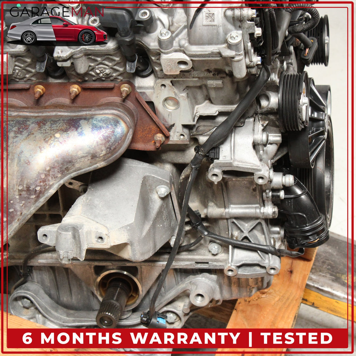 2012-2016 Mercedes W212 E350 AWD 3.5L V6 Engine Motor Assembly 276.952 OEM 85K