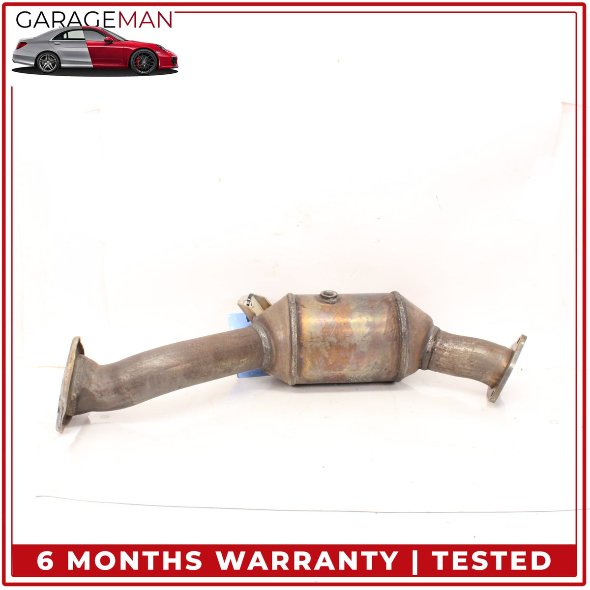 2011-2015 Audi Q7 4L 3.0L Right Side Exhaust Downpipe 7L8254350S OEM