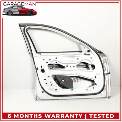 2009-2015 BMW 740i 750i Front Left Driver Side Door Shell Silver Metallic OEM