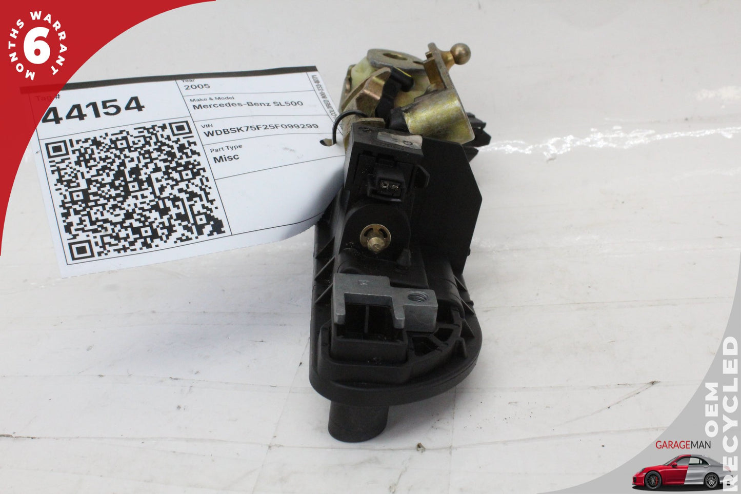 2003-2012 Mercedes R230 SL500 Rear Trunk Lid Lock Latch Handle 2307500193 OEM