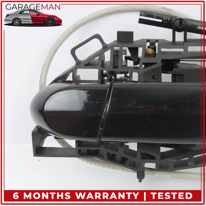 2014-2020 BMW 428i F36 Rear Left Driver Side Exterior Door Handle Black OEM