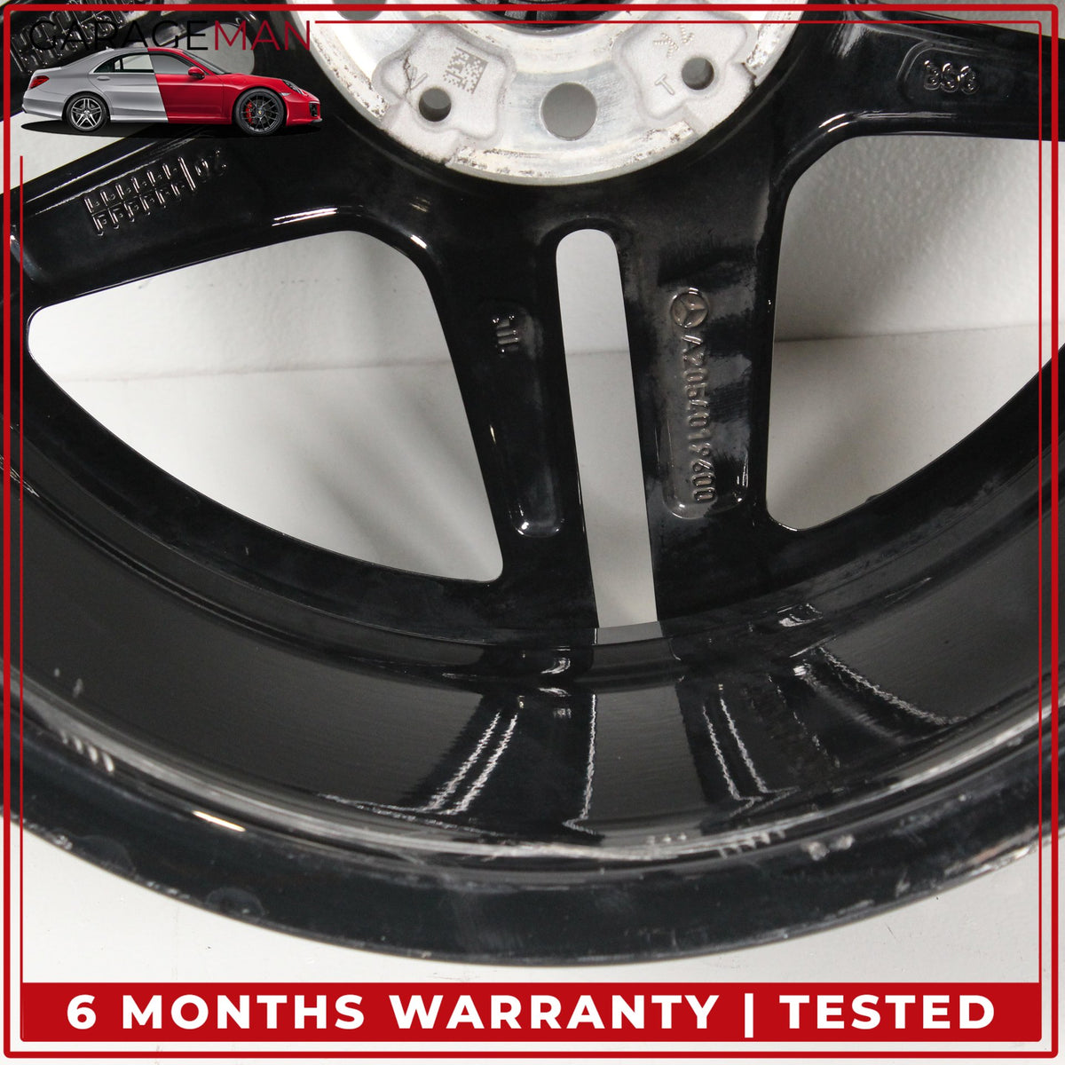 2019-2023 Mercedes W205 C300 Rear Side Wheel Rim 8.5JX18H2 ET49 2054019600 OEM