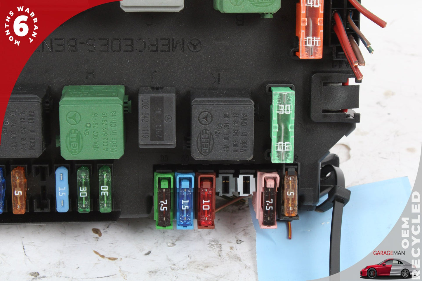 11-14 Mercedes-Benz S550 W221 Front Fuse Box Module 2219067200 Genuin4M