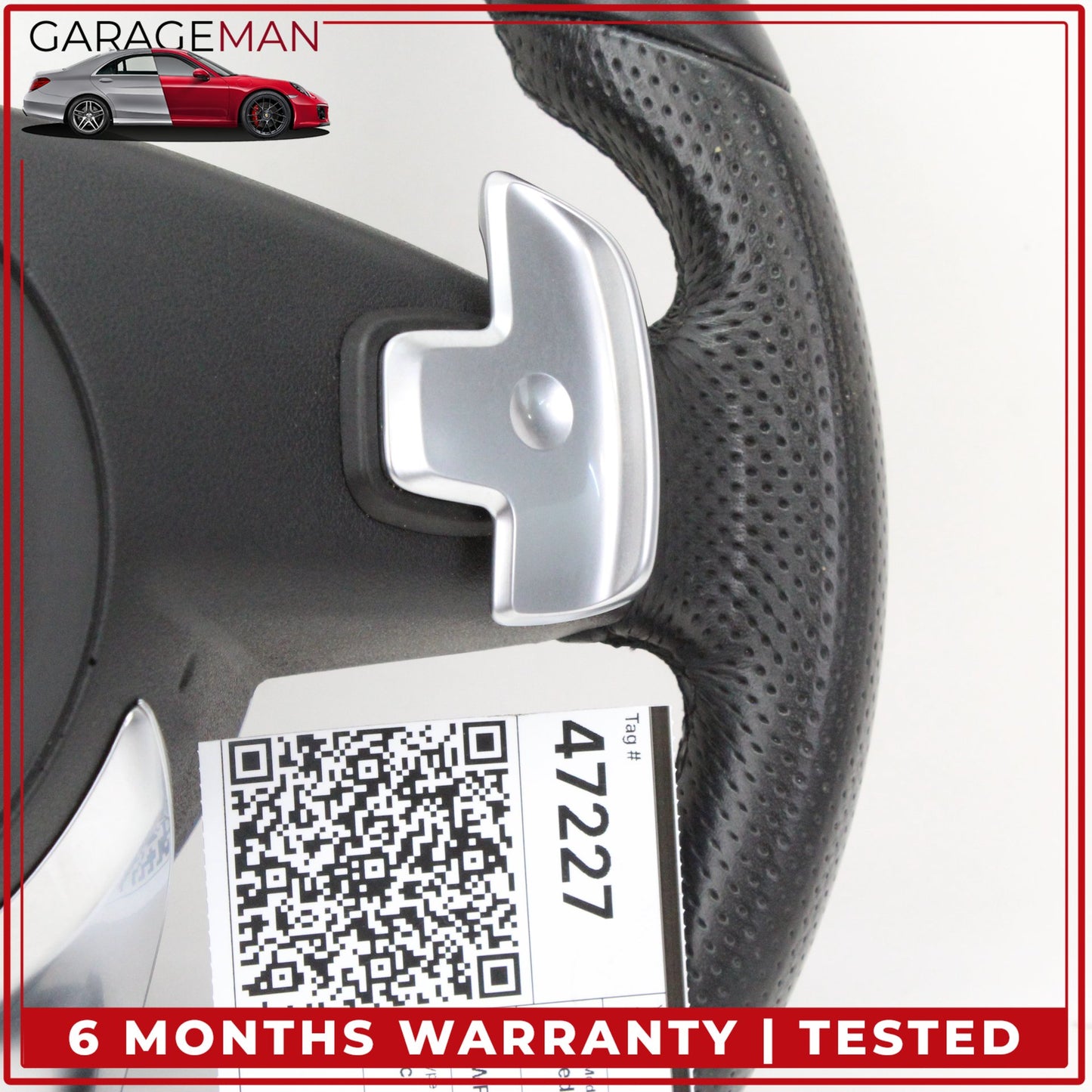 2015-2020 Mercedes W205 C300 Sport Steering Wheel w/ Paddle Shifters OEM