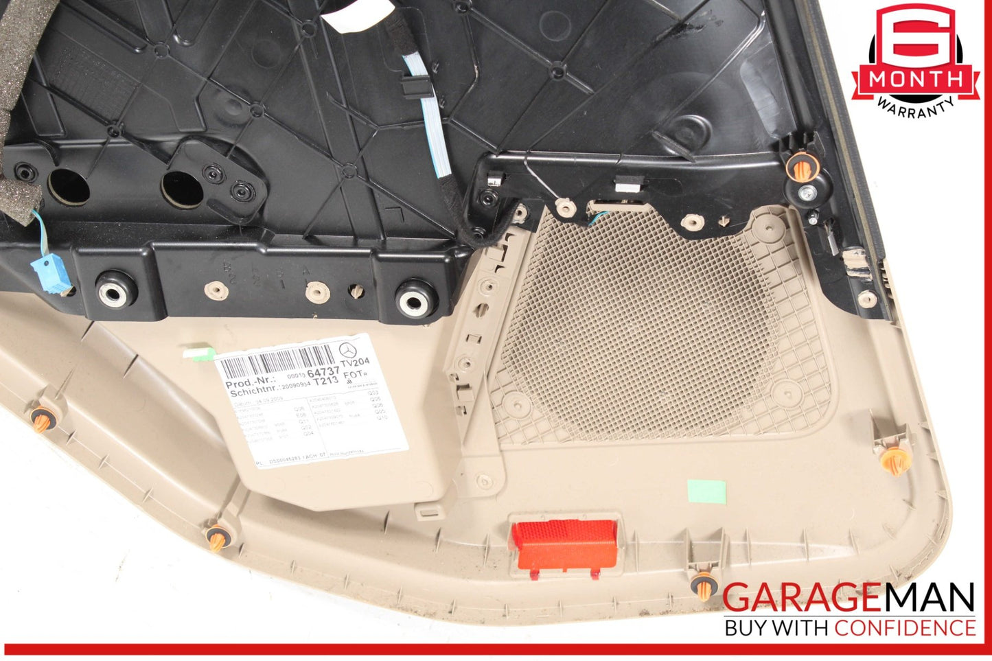 2010-2015 Mercedes-Benz GLK350 X204 Rear Right Door Trim Panel 2047300228 OEM