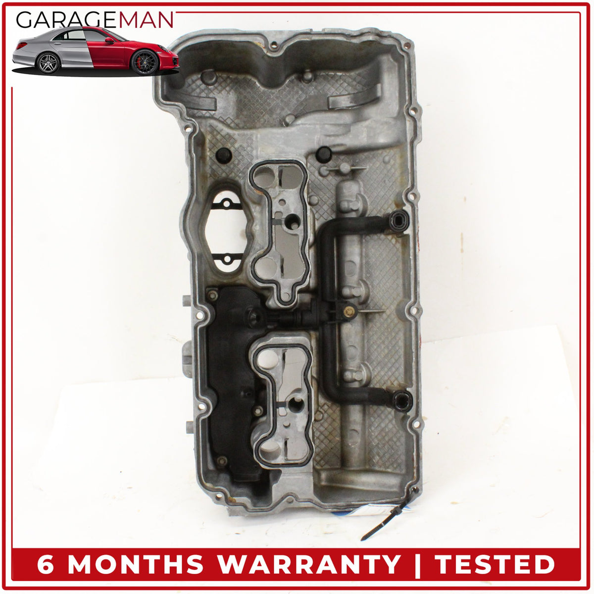 2013-2019 BMW 650i F06 Sedan Engine Left Side Cylinder Head Valve Cover 7636612 OEM