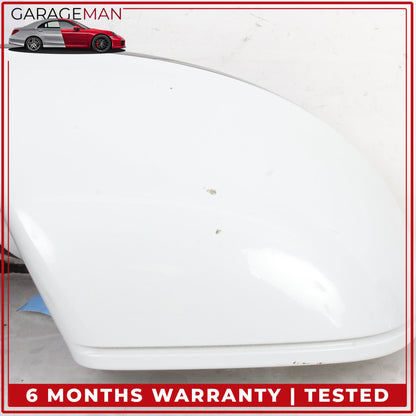 2010-2015 Audi Q7 Right Door Heated Rear View Mirror w/ Blind Spot White OEM