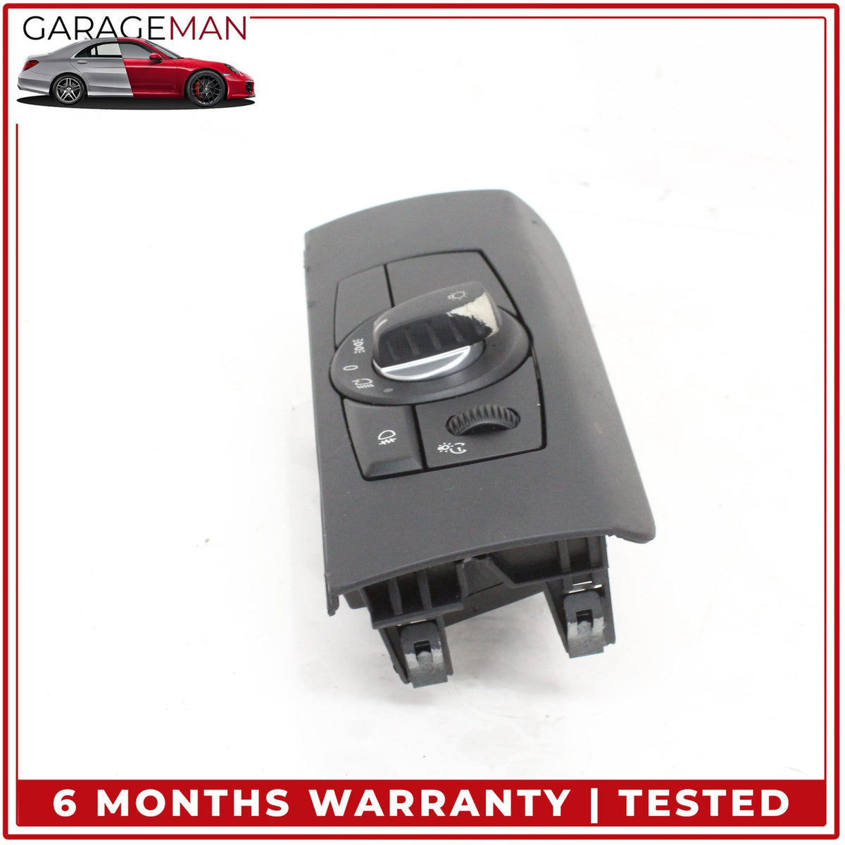 2007-2014 BMW X5 X6 Front Left Head Light Fog Light Control Switch 9134728 OEM