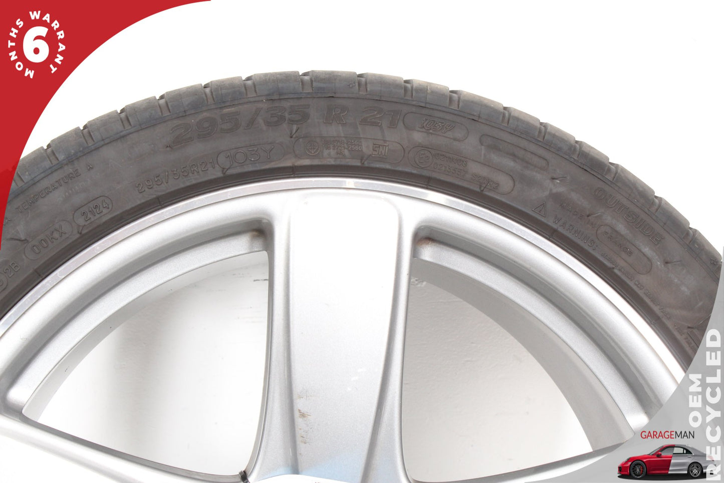 2015-2024 Porsche Macan 95B Rear Wheel Rim w/ Tire 10JX21H2 ET19 95B601025EC OEM