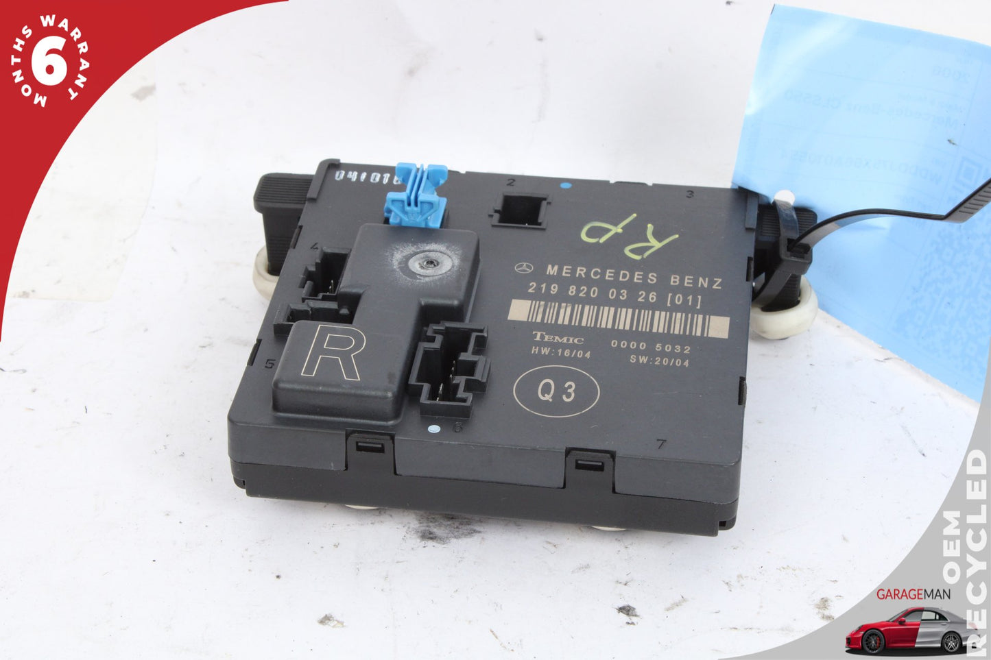 2006-2011 Mercedes W219 CLS550 Rear Right Side Door Control Module Unit OEM