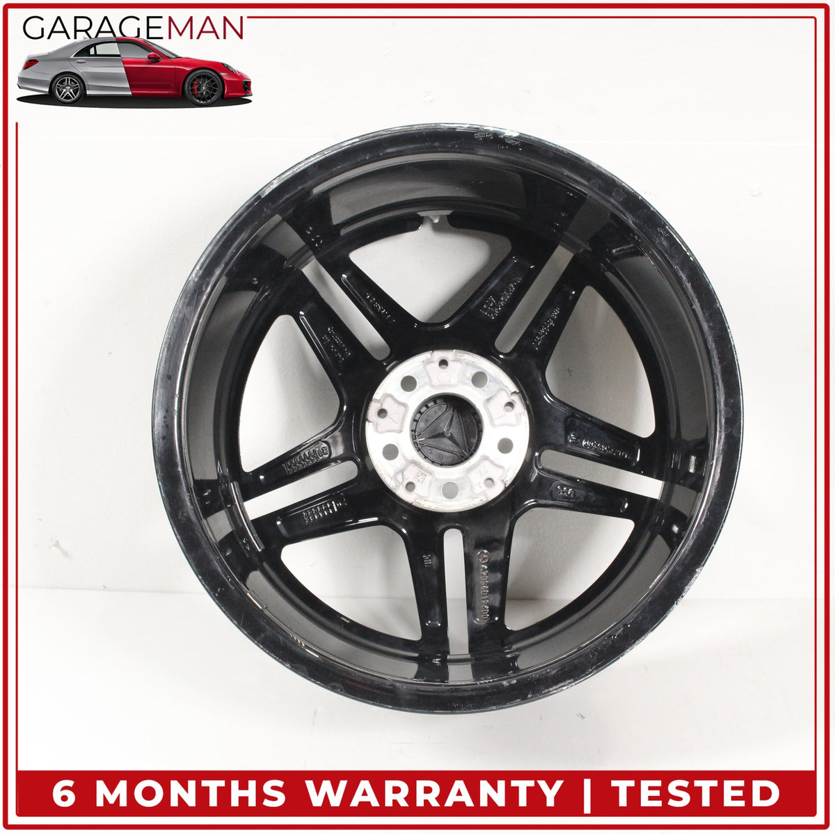 2019-2023 Mercedes W205 C300 Rear Side Wheel Rim 8.5JX18H2 ET49 2054019600 OEM