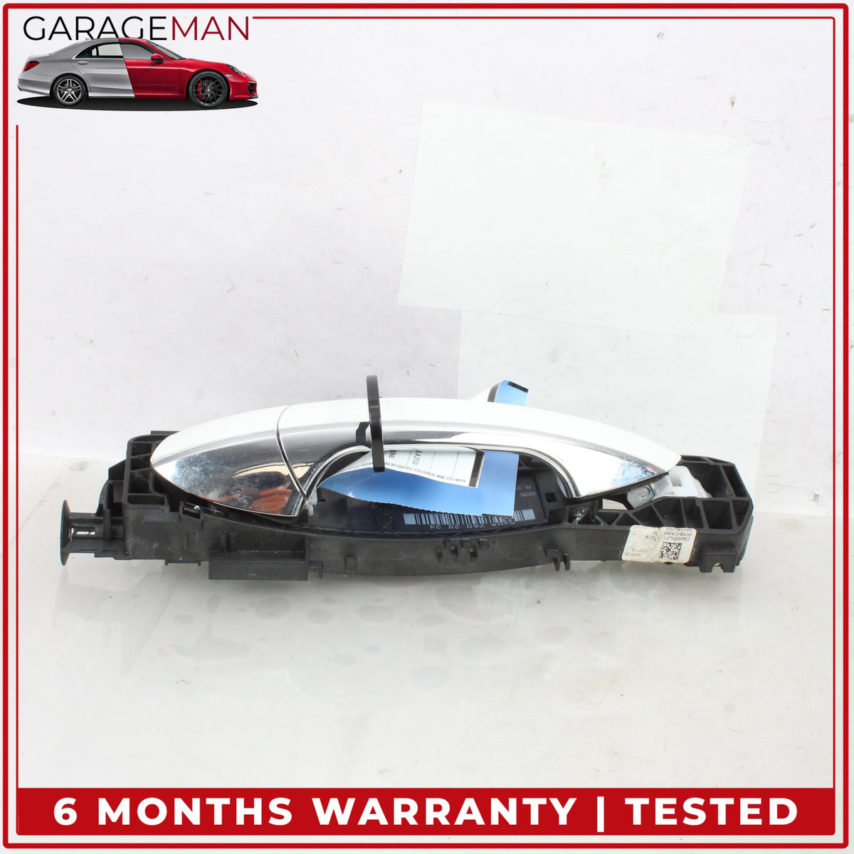 2015-2020 Mercedes X156 GLA250 Rear Left Exterior Door Handle Polar White OEM