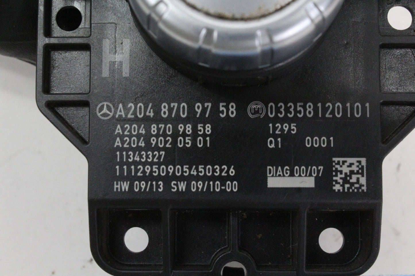 2012-2015 Mercedes C250 W204 Multimedia Control Knob Switch 2048709758 Genuine