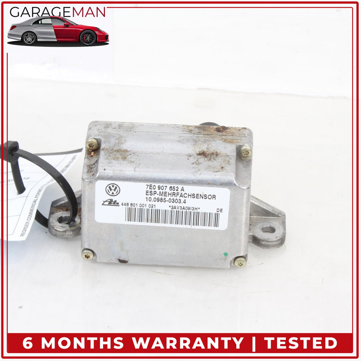 2003-2006 Porsche Cayenne 955 Yaw Rate Turn Sensor Control Module 7E0907652A OEM