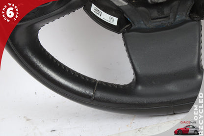 2014-2017 Fiat 500L Front Left Driver Side Leather Steering Wheel Black OEM