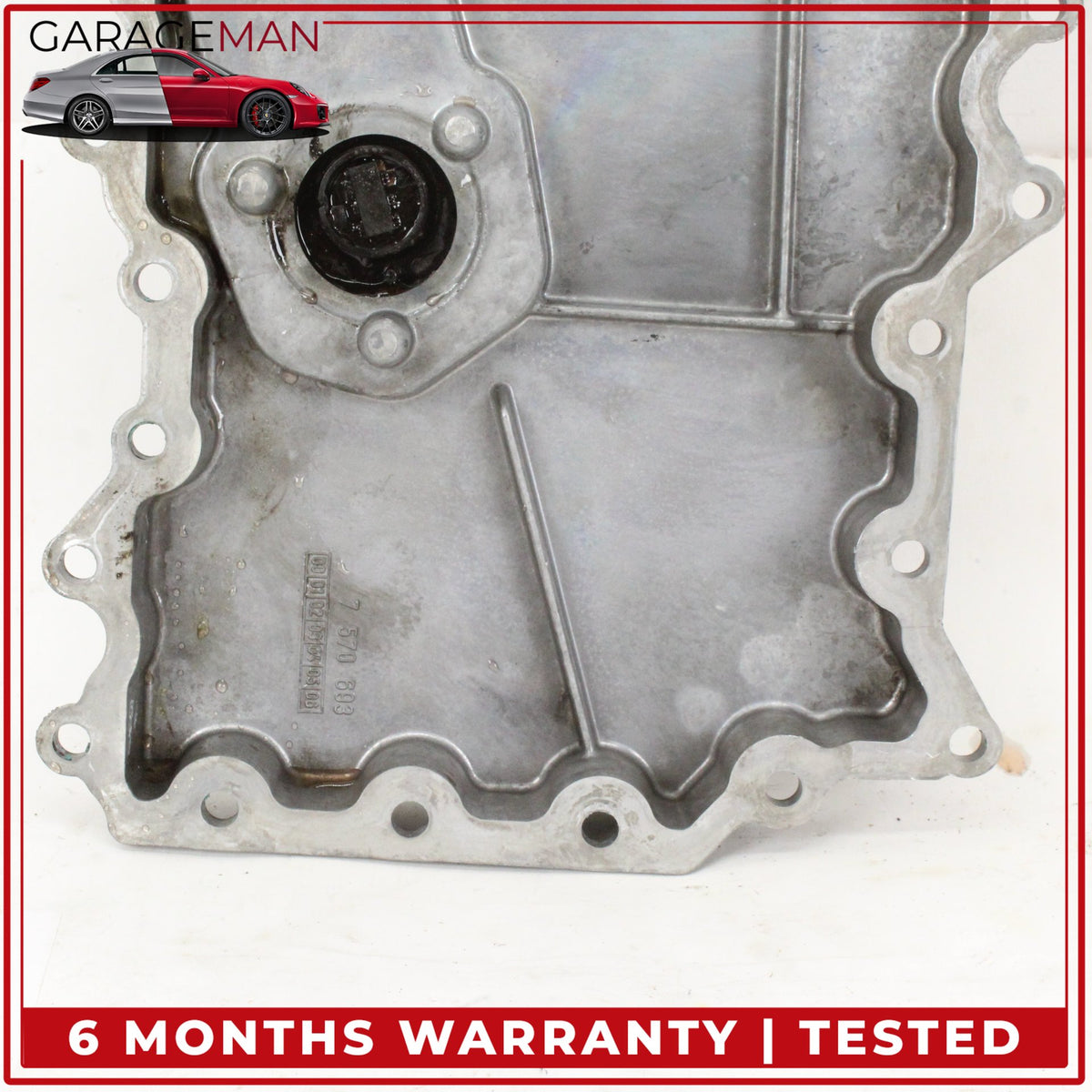 2013-2019 BMW 650i F06 Sedan Lower Oil Pan 7570694 OEM