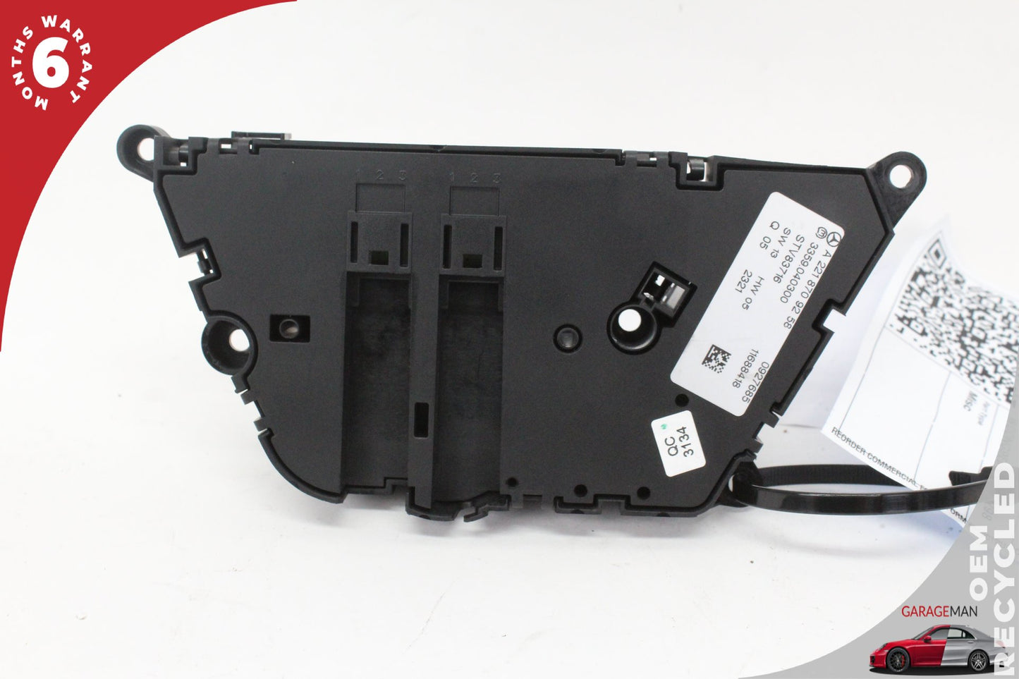 07-14 Mercedes W221 S550 CL550 Driver Seat Control Memory Switch 2218709258