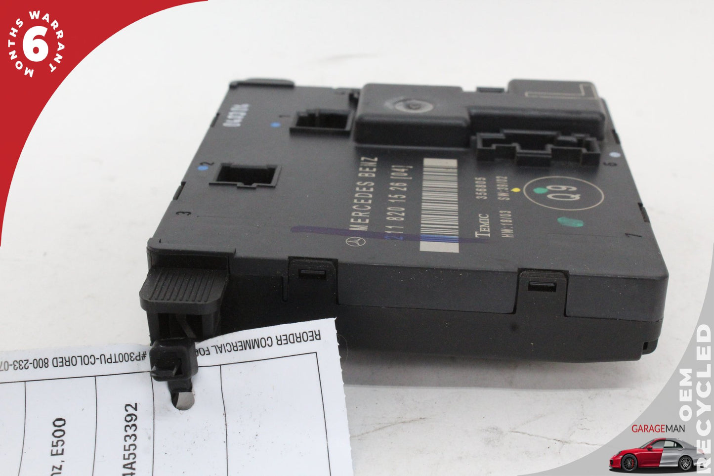 2003-2006 Mercedes W211 E500 Rear Left Side Door Control Module 2118201526 OEM