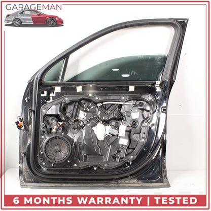 2011-2018 Porsche Cayenne 958 Front Right Passenger Side Complete Door Black OEM