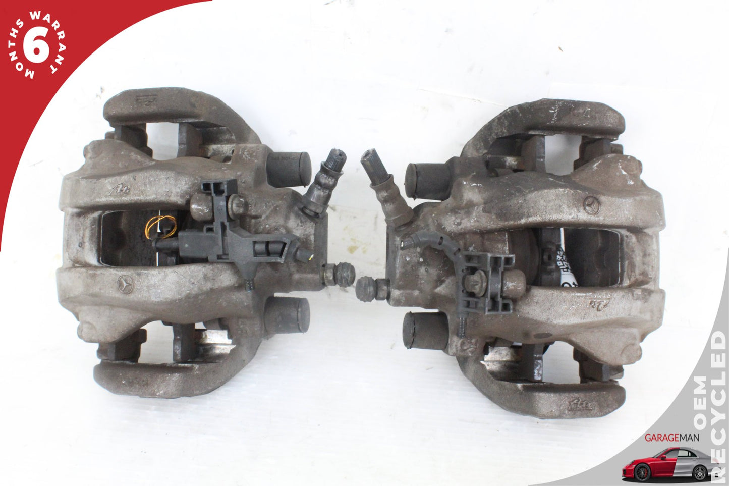 2007-2018 Mercedes W218 CLS550 Rear Left & Right Brake Caliper Calipers Set OEM