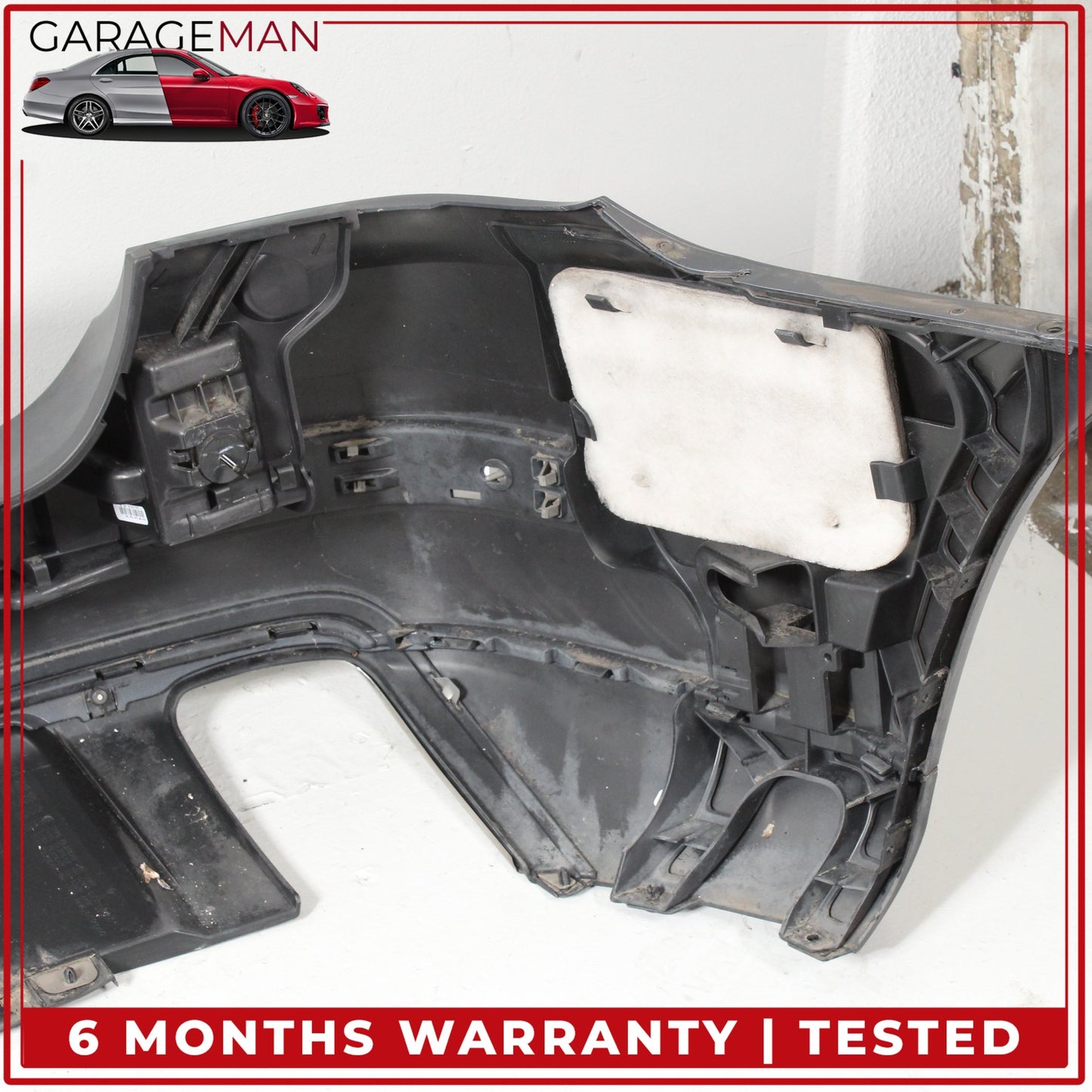 2009-2011 Mercedes W164 ML350 ML550 Base Rear Bumper Cover Assembly Gray OEM