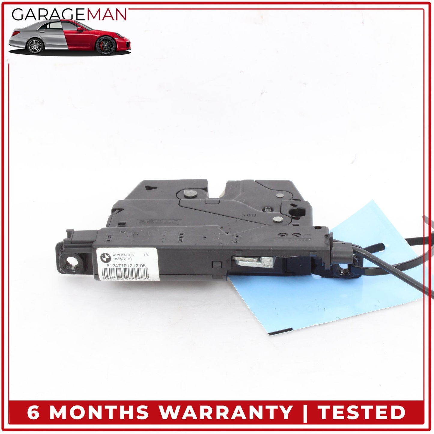 2012-2019 BMW 650i 640i F06 Rear Trunk Lid Lock Latch Actuator 7191212 OEM