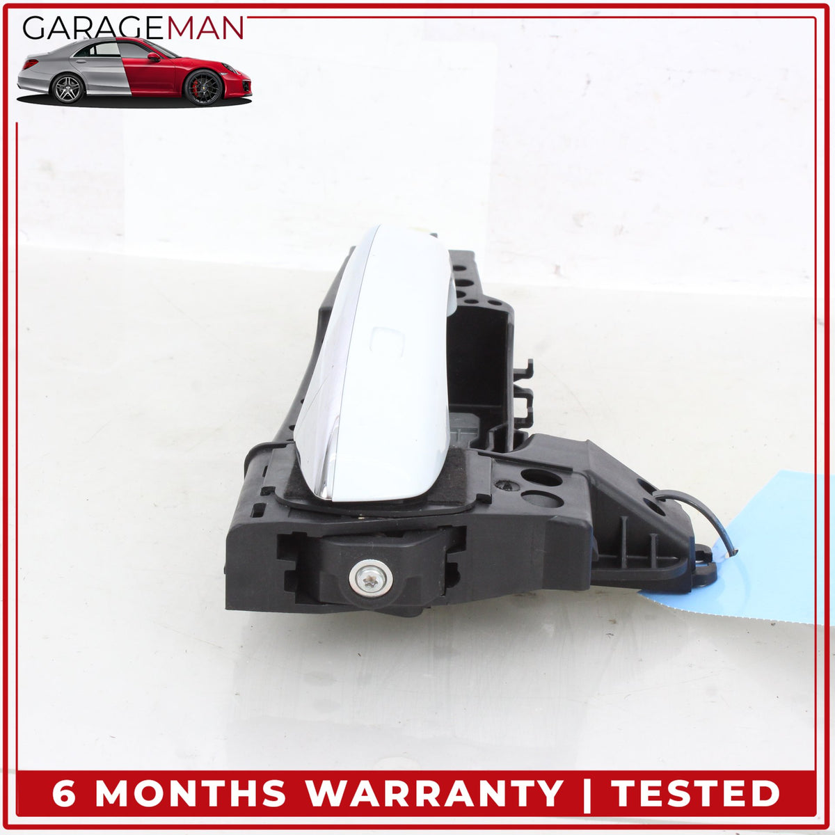 2011-2018 Audi A8 S8 Rear Right Exterior Door Handle Glacier White Metallic OEM