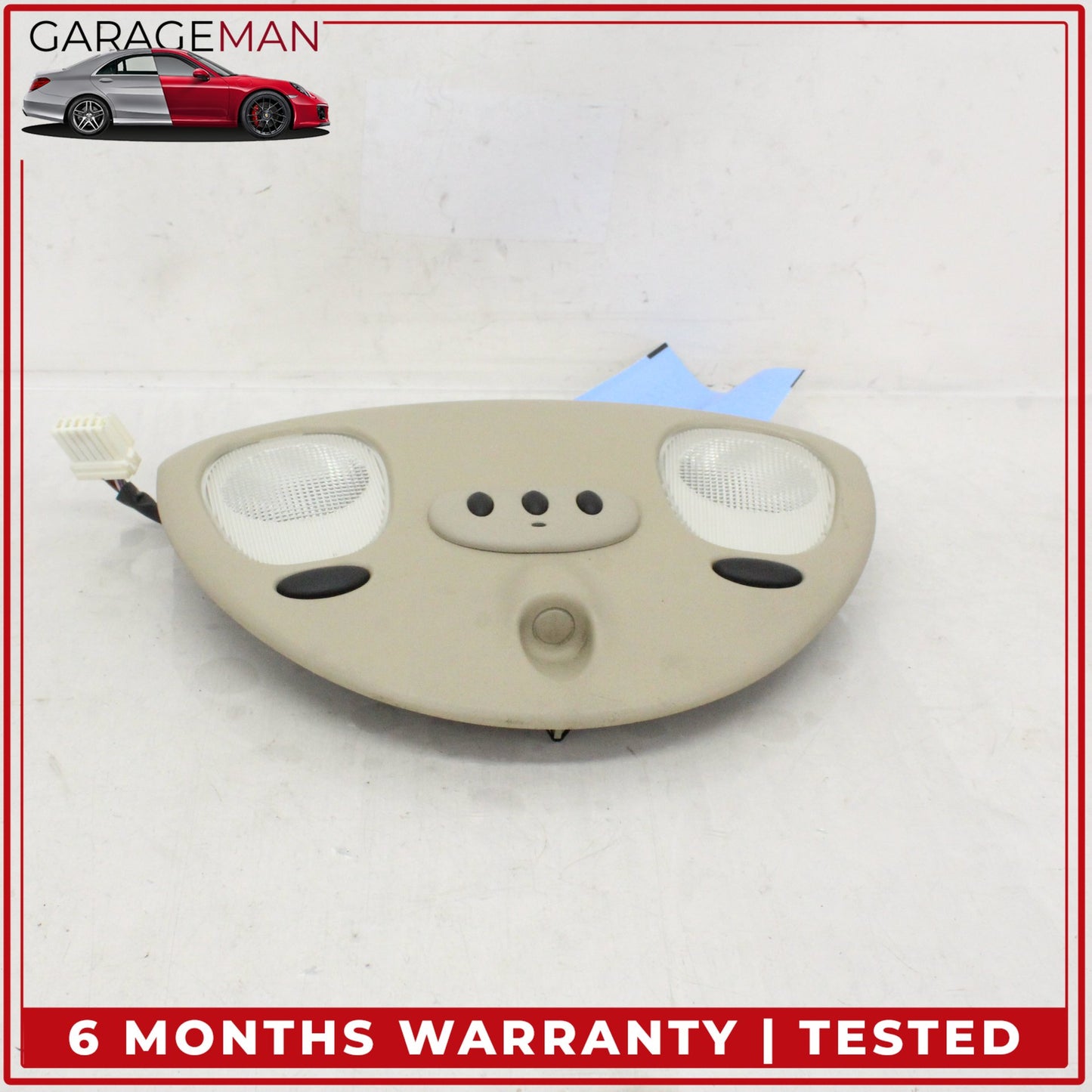 1997-2006 Jaguar XK8 XKR X100 Front Upper Overhead Dome Light Lamp LJA2290AB OEM