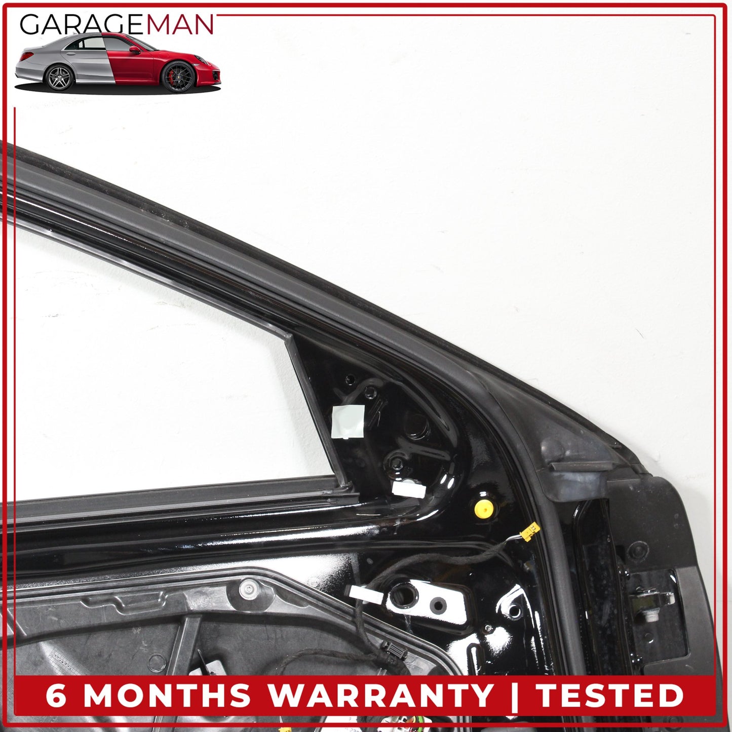 2014-2020 Mercedes W222 S550e S600 Front Left Driver Side Door Shell Black OEM