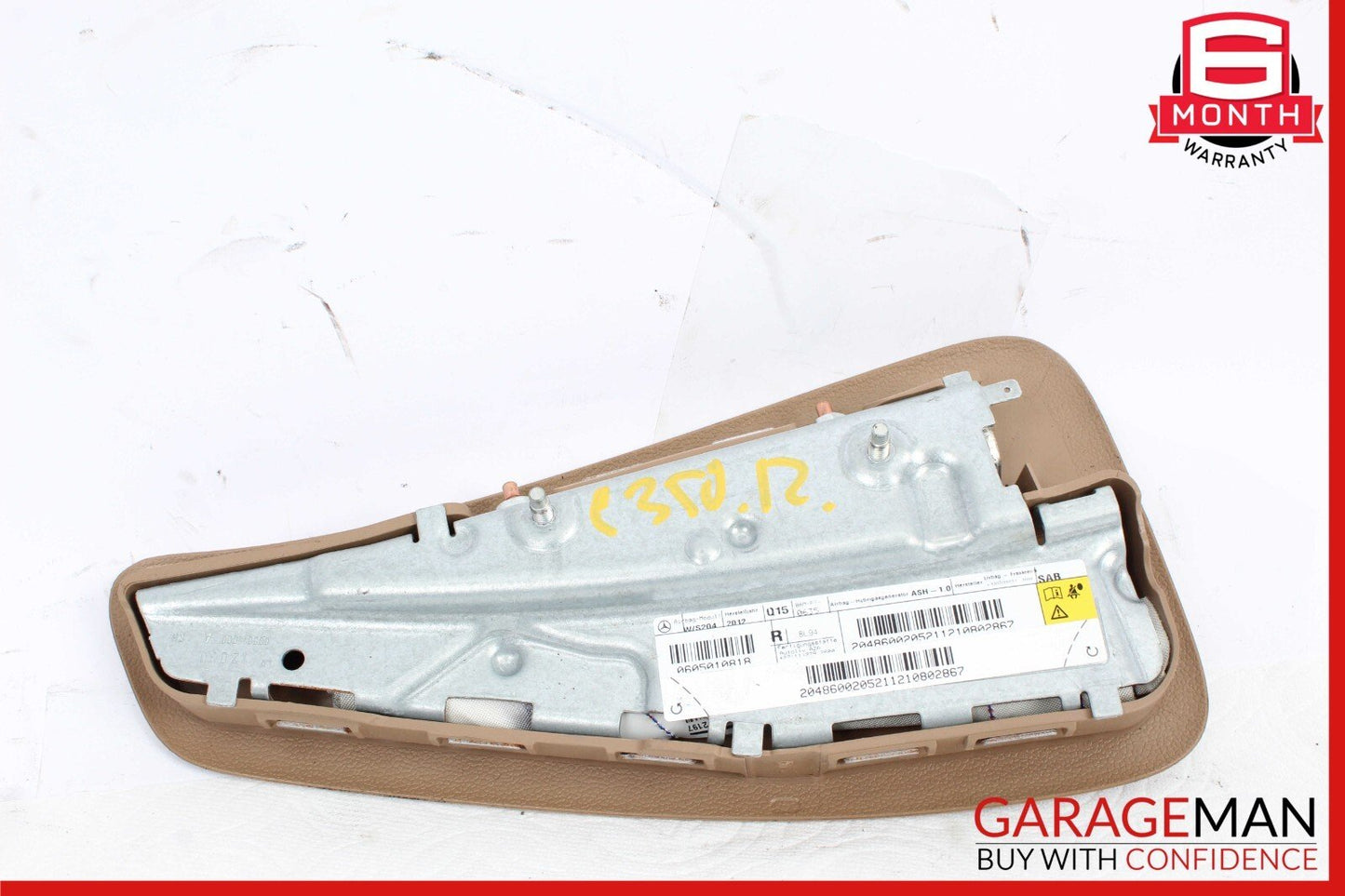 08-15 Mercedes W204 C350 C280 GLK350 Front Right Seat Airbag Air Bag SRS OEM