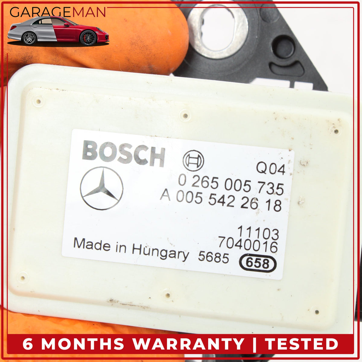 2010-2018 Mercedes W218 CLS63 AMG Acceleration Yaw Rate Speed Sensor Module OEM