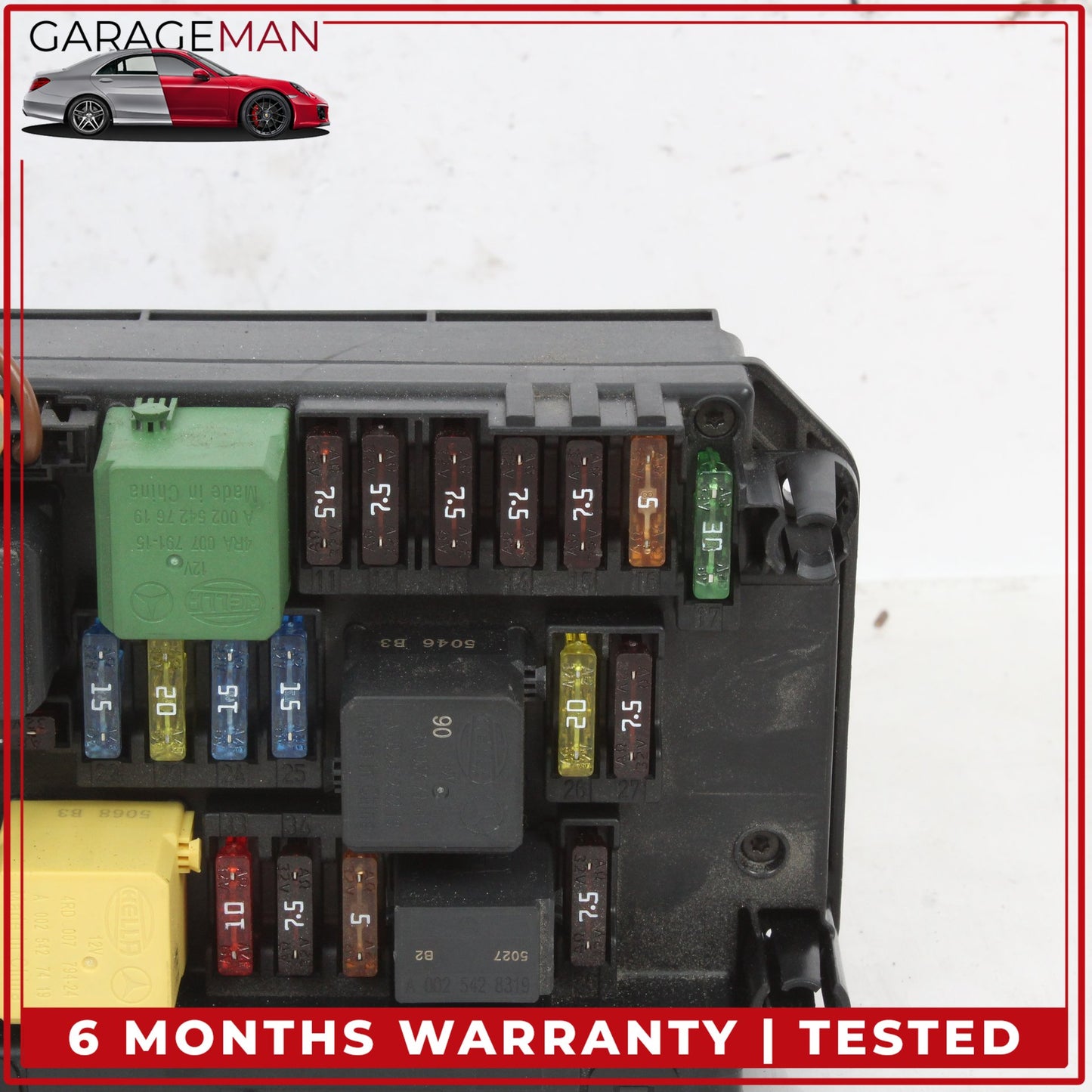 2010-2020 Mercedes C207 E400 Coupe Front SAM Module Relay Junction Fuse Box OEM