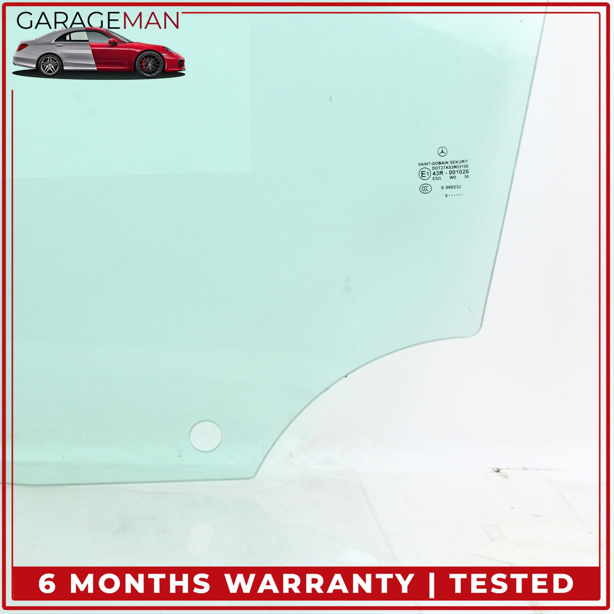2003-2012 Mercedes R230 SL500 SL550 Front Left Driver Side Door Window Glass OEM