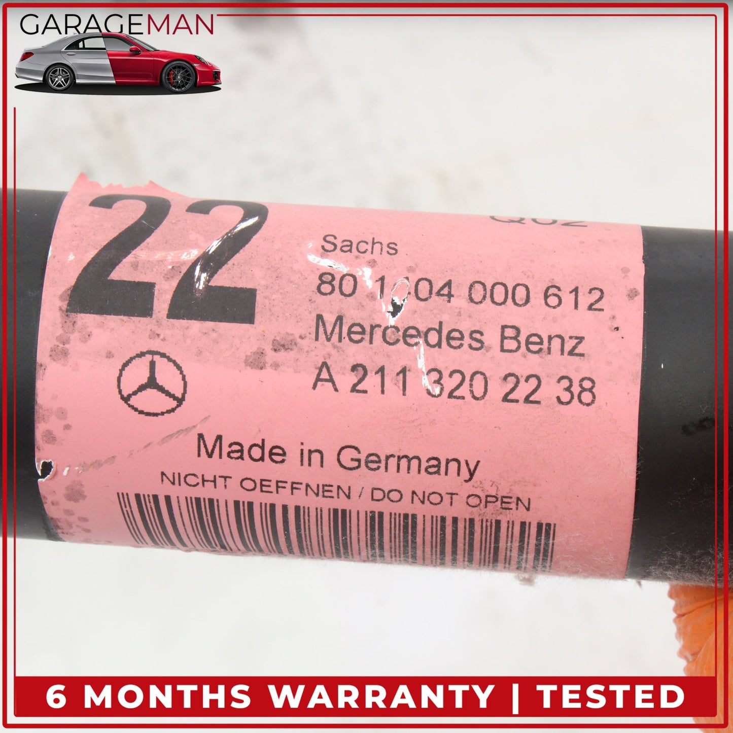 2003-2009 Mercedes W211 E350 Front Left and Right Side Shock Strut Absorber OEM